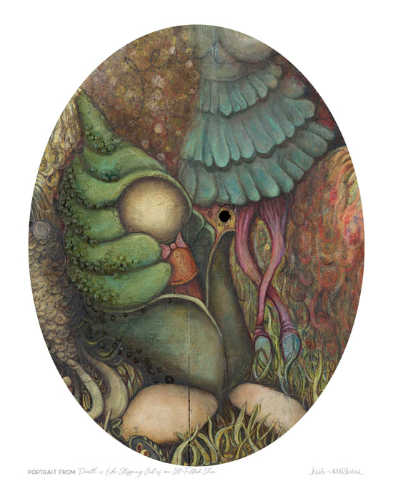 Portrait from “Death is Like Stepping Out of an Ill-Fitted Shoe (2)”