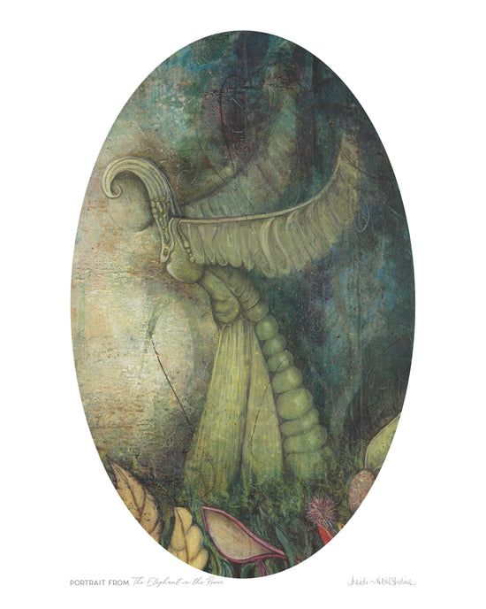 Portrait from “The Elephant in the Room (2)"